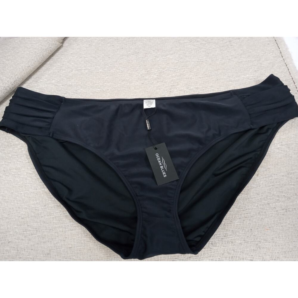 OCEAN BLUES Black *BOTTOMS ONLY* Sz 3XL NEW WITH TAGS